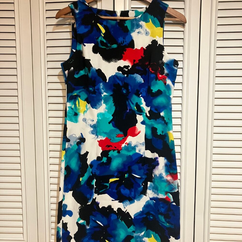 Mario Serrani Italy Stretch Shift Dress